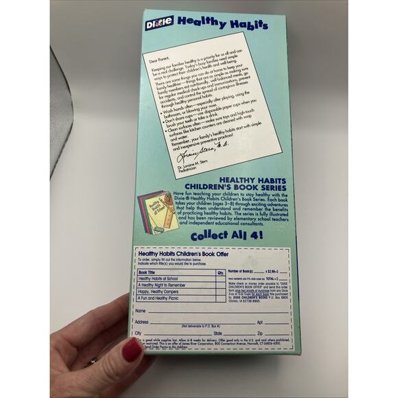 Vintage Dixie Cups Paint Strokes Box 3oz Cups 1995 Open Box 87 Cups Paint Stroke - Picture 7 of 12